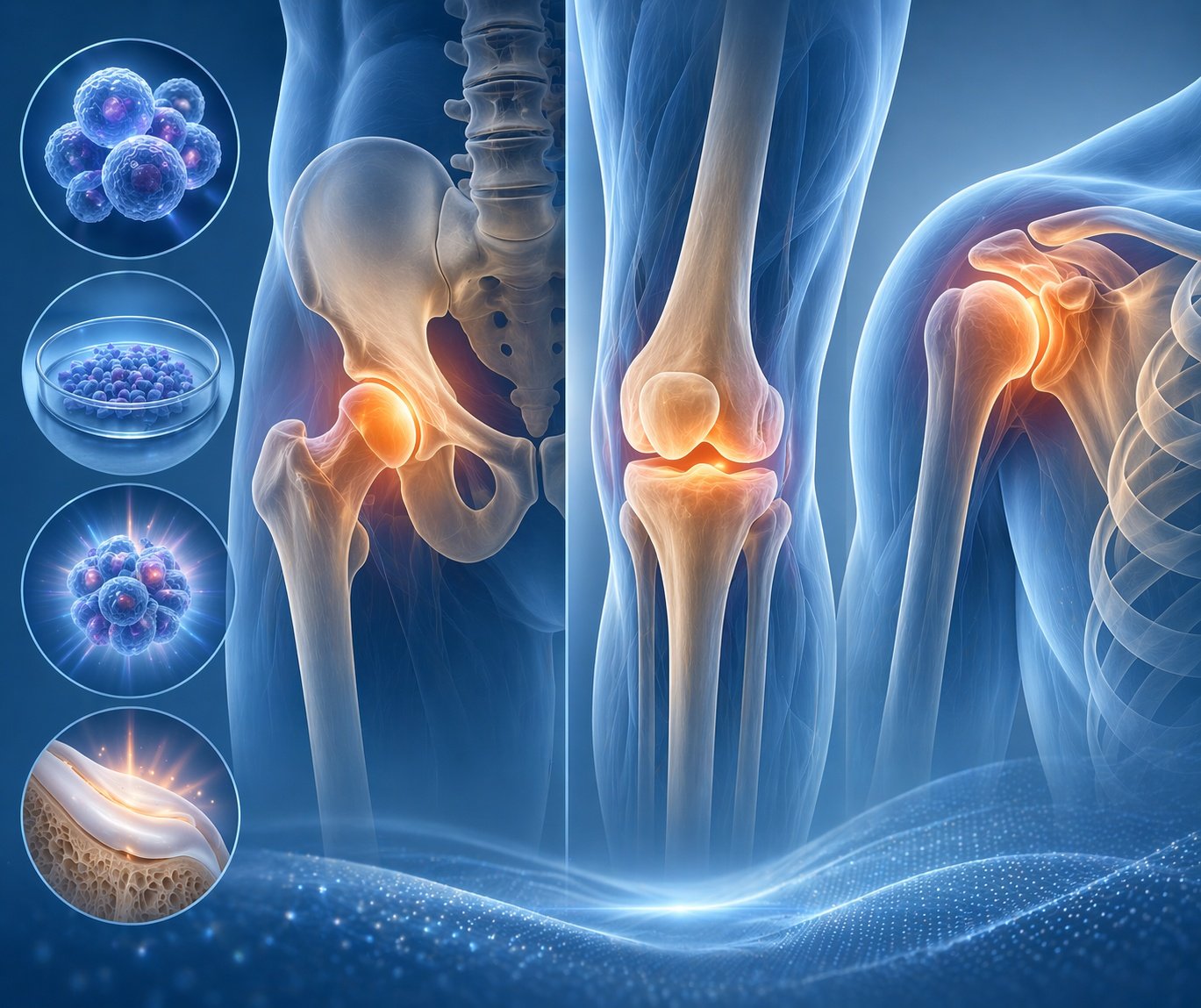 Stem Cell Therapy for Hip, Knee & Shoulder Osteoarthritis